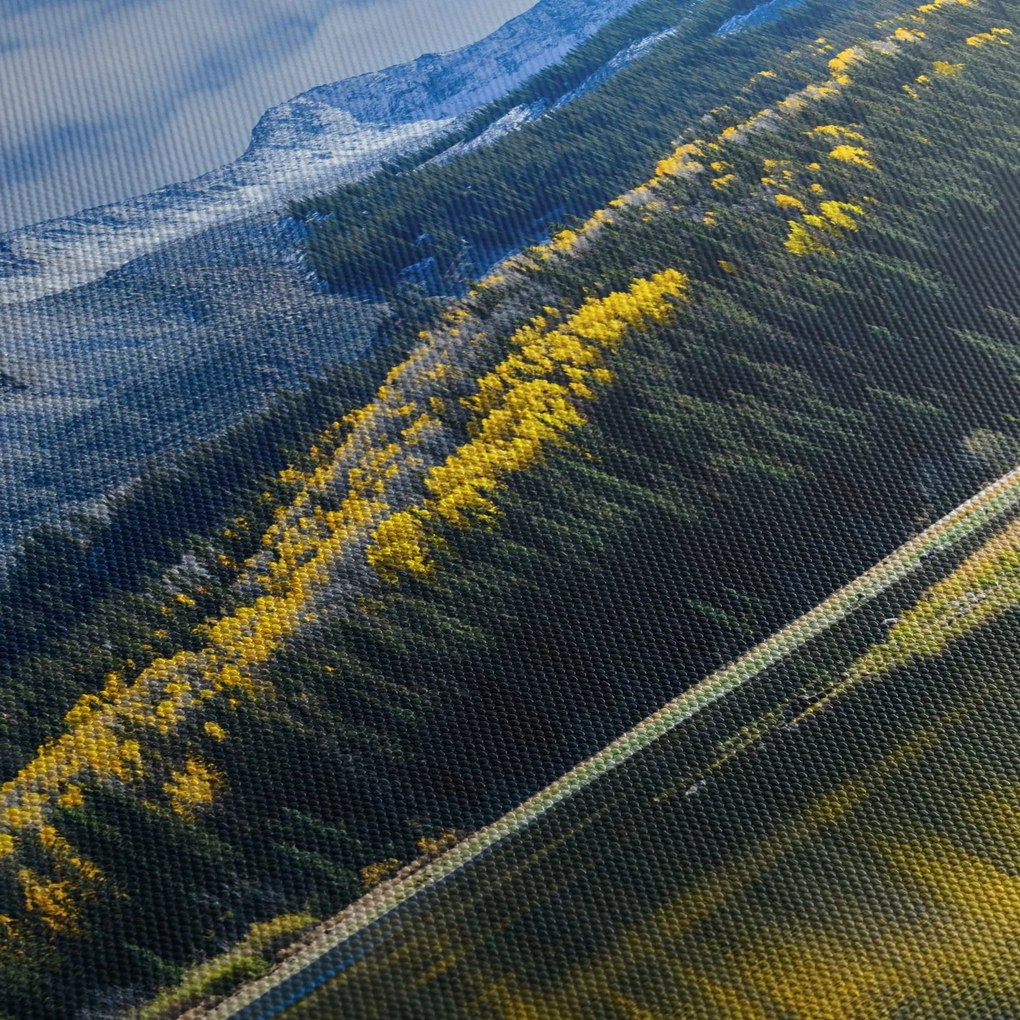 Kép - Lost Lake, Oregon (órával) (90x30 cm)