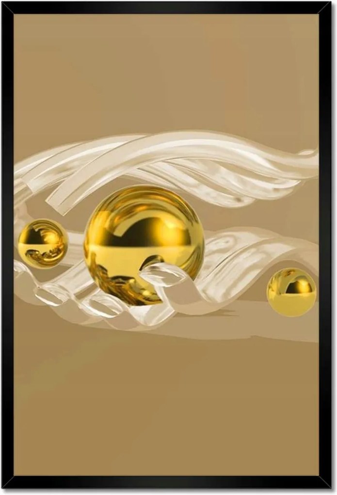 Poszterek keretben 40x60 Golyók a kézben