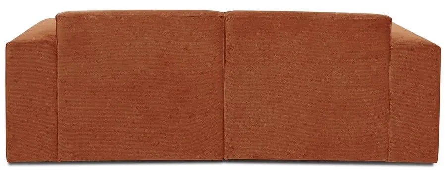 Sting narancssárga kordbársony kanapé, 202 cm - Scandic