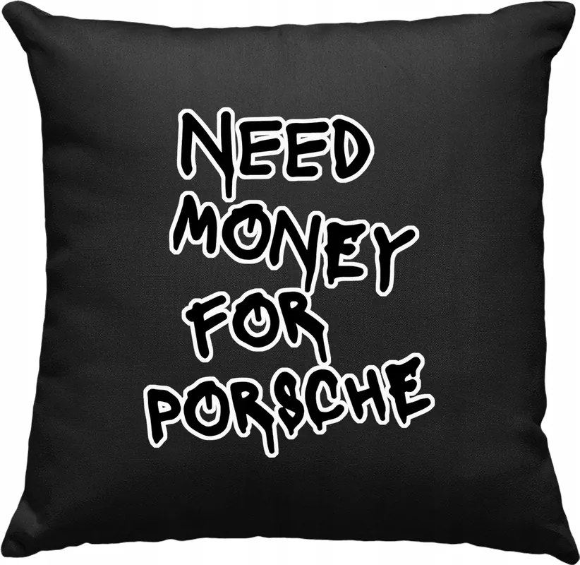 Vicces Párna Autórajongóknak 1 Fekete