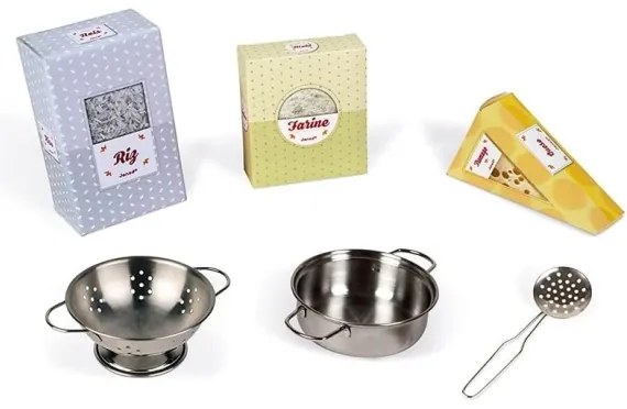 Janod - Fa konyha LED MOZAIC tábla 2xLR6 elemmel