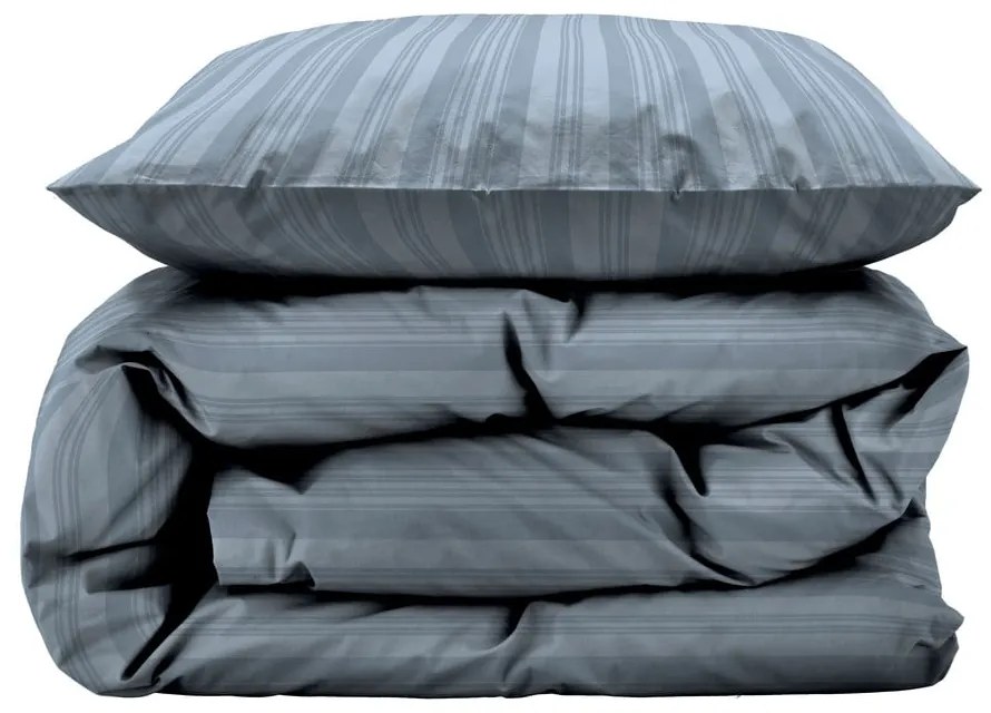 Világoskék egyszemélyes damaszt ágyneműhuzat 140x200 cm Noble – Södahl