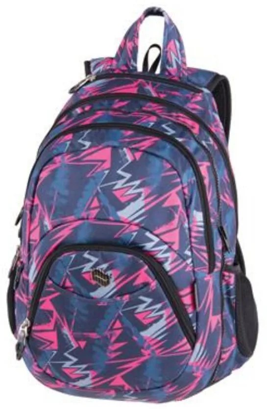 Hátizsák, 2in1, notebook tartóval és audió csatlakozóval, PULSE Teens Pink Ice (PLS122057L)