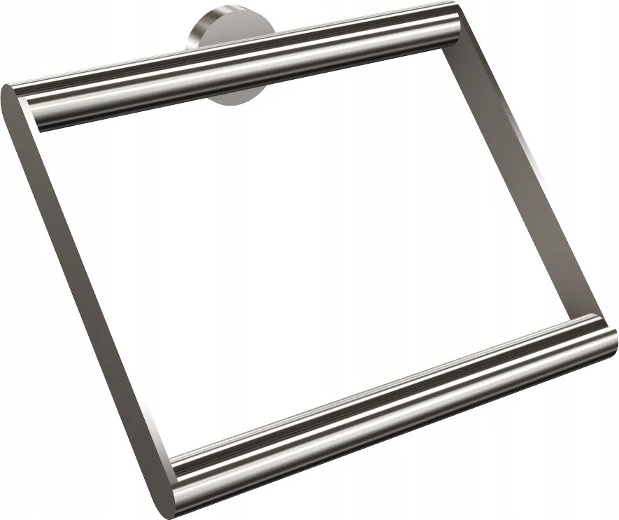 Törölközőtartó alátéttel 480/SG Inox