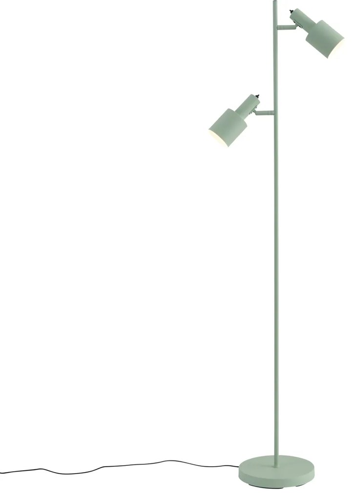 Modern állólámpa zöld 2-lámpás - Stijn