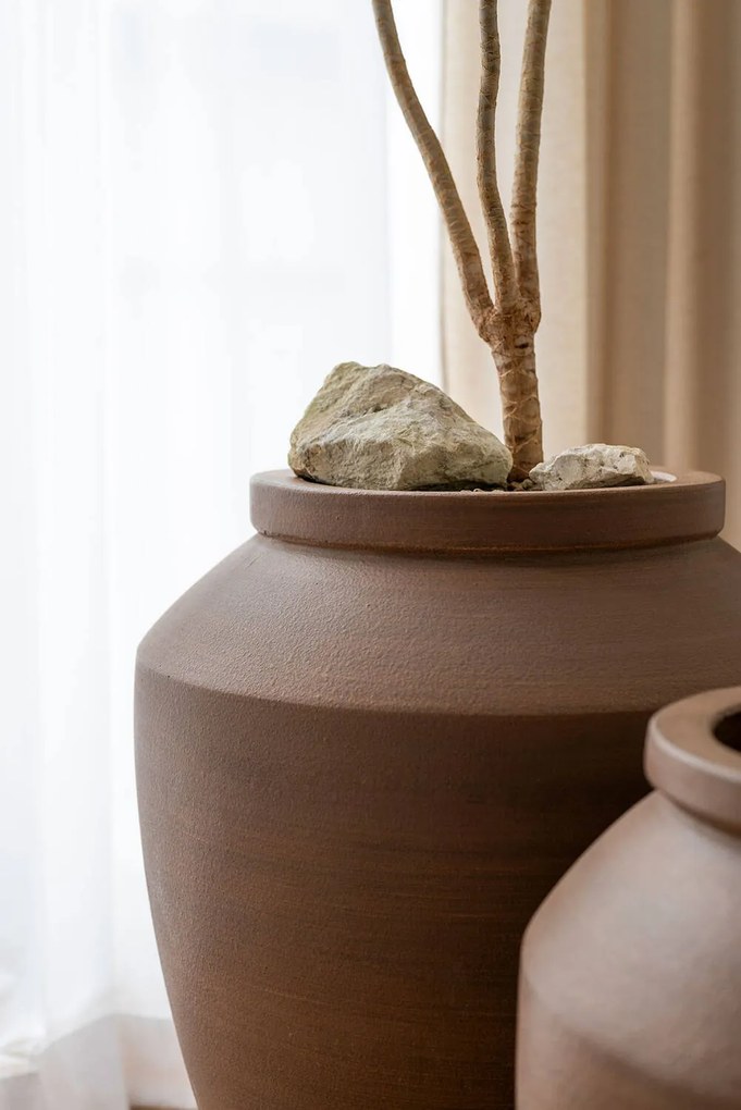 Pottery Pots Dafni virágcserép, gyökérbarna színű, több méretben - PotteryPots méret: M - ø 40 cm | m. 60 cm