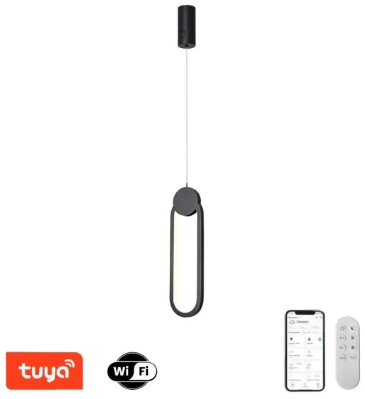 Immax NEO 07232L - LED Dimmelhető csillár zsinóron LITE OVALE LED/22W/230V + távirányító