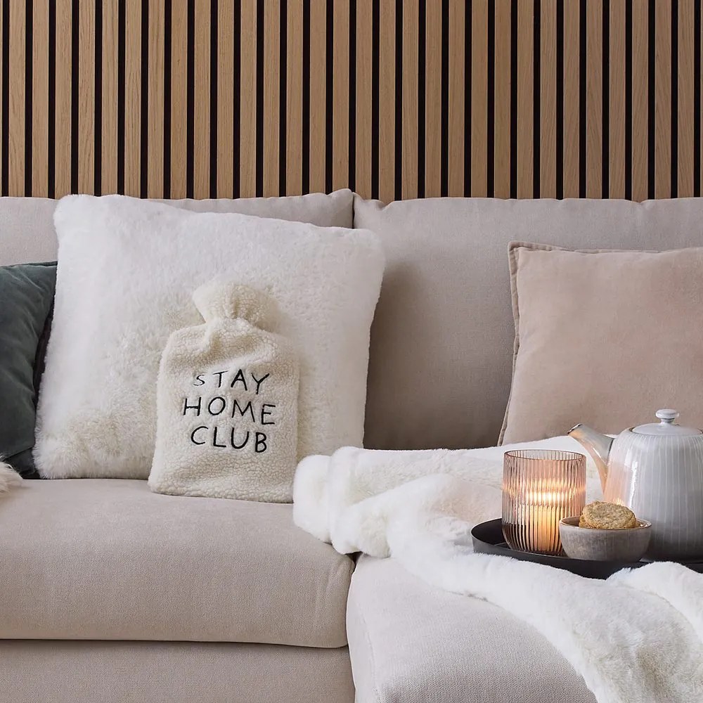 STAY HOME CLUB melegvizes párna 1,7l, fehér