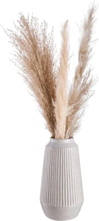 FINJA kerámia váza, fehér 31,5cm