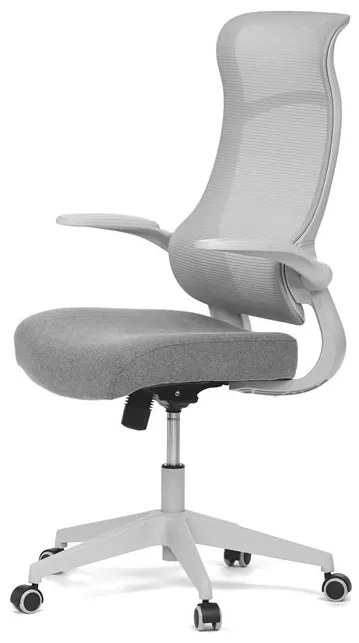 Szürke Hálós Irodai Szék, Hinta Mechanikával. GREY – KA-A182