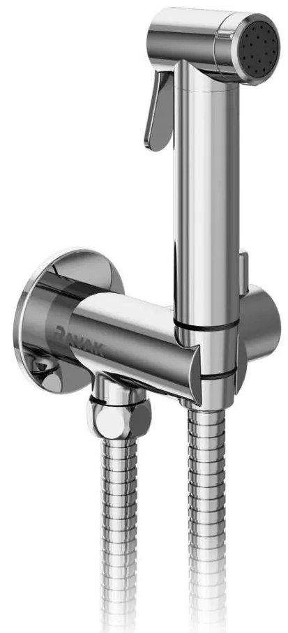 Ravak X070166 - Kézi bidé zuhany rejtett beépítéshez, fényes króm