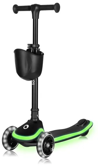 Lionelo - Gyerekroller MEY 3xAAA Black Onyx