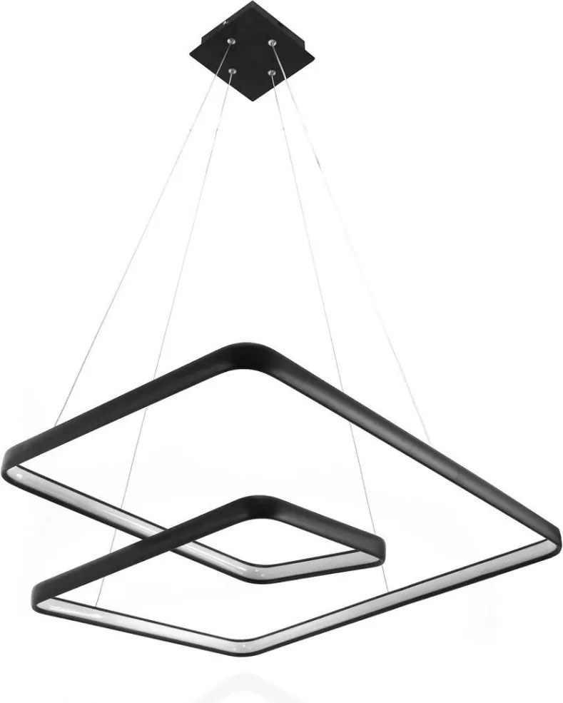 DOMENOLED 532 Modern Led Függesztett Lámpa Fekete LED IP20