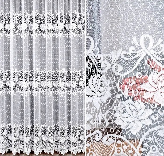 Jacquard függöny Demetria 300x220cm egyenes (kész) szegéllyel