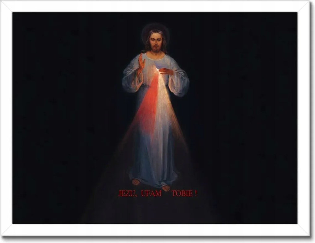 Poszterek keretben 40x30 Jézus, bízom benned