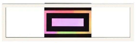 Brilliant-LED RGBW Dimmelhető mennyezeti lámpatest BESSON LED/20W/230V 3000-6500K fekete + távirányító