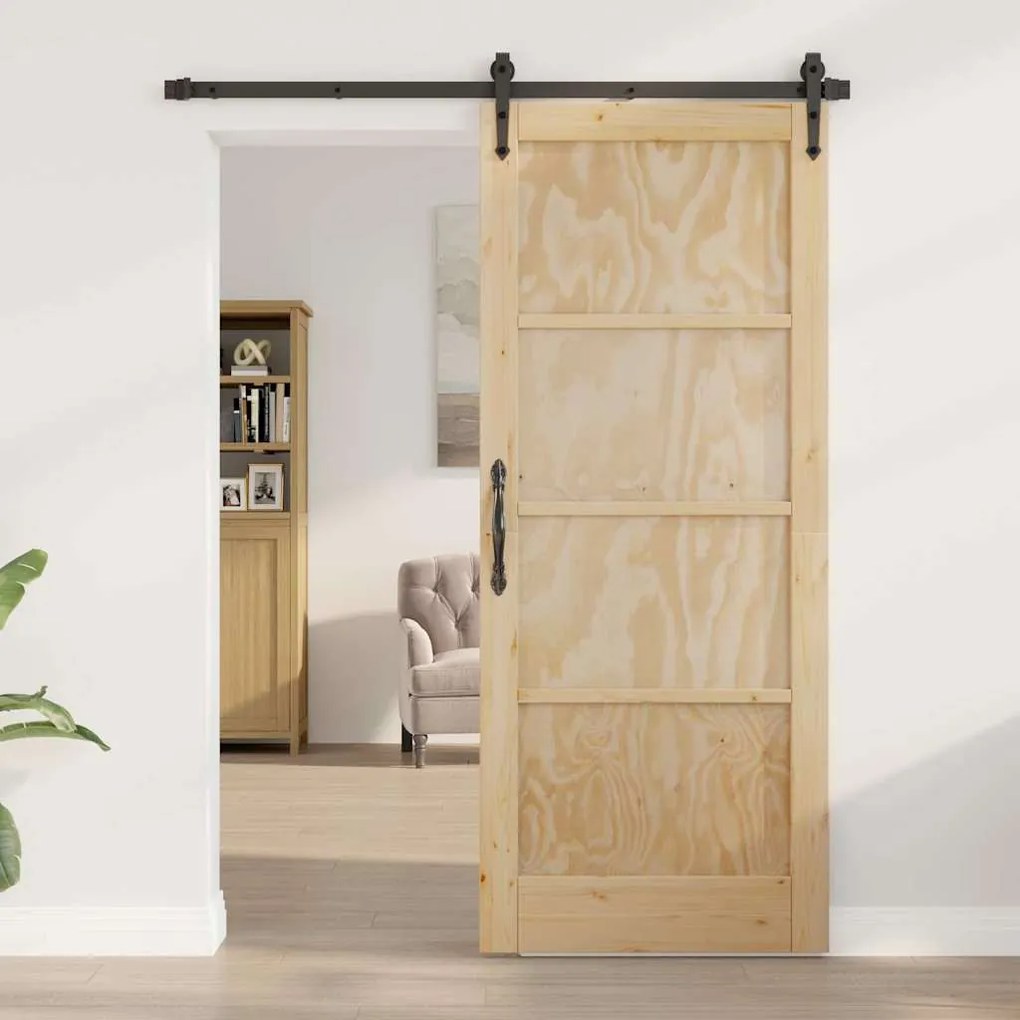 Belső Ajtó ORKDAL Barna 83 x 202 cm Furnér