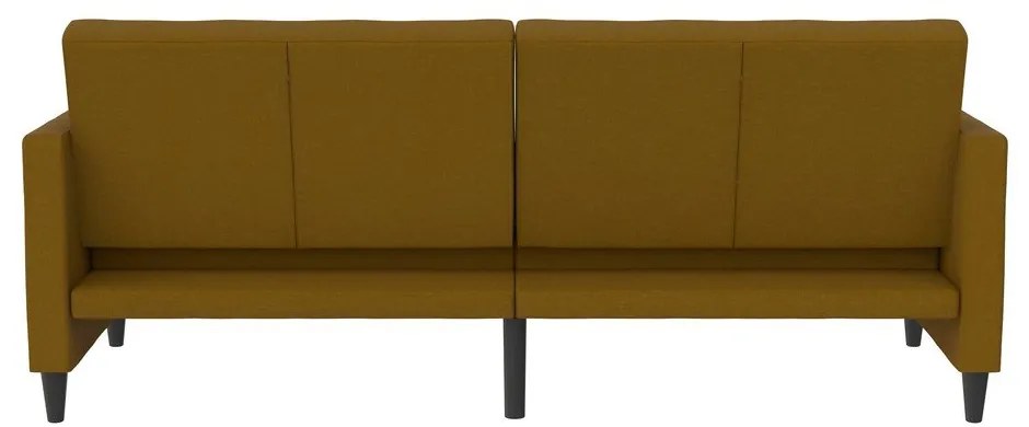 Sárga kinyitható kanapé 86 cm Celine – Støraa