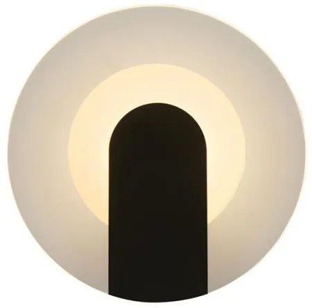 Searchlight 95410BK - LED fali lámpatest TARGET LED/7W/230V fekete