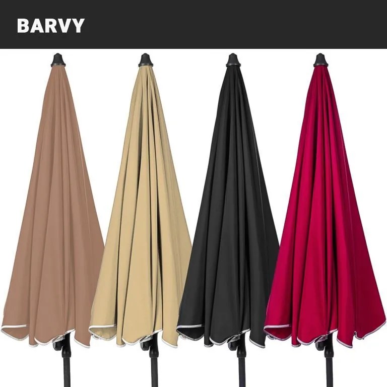 STILISTA Kerti napernyő  Ø 180 cm antracit