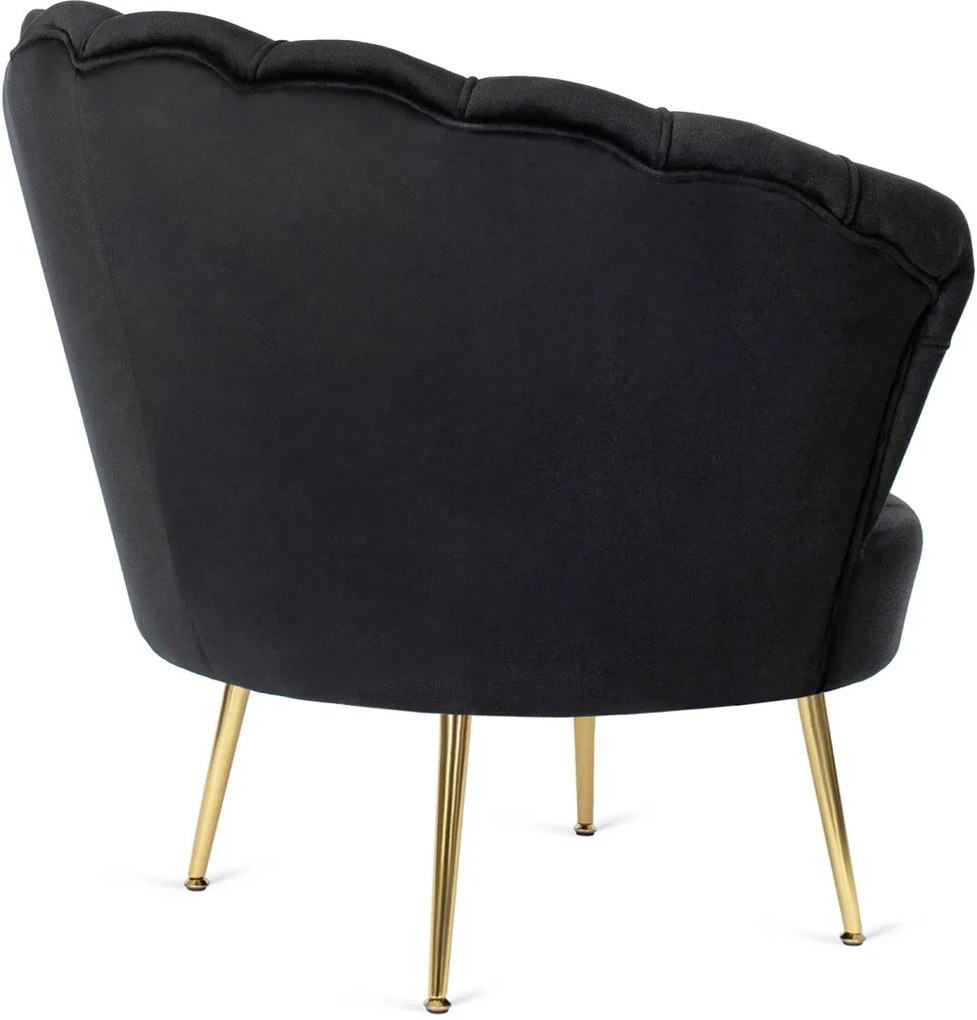 Fotel Szürke Bársony Kárpittal. ANGEL