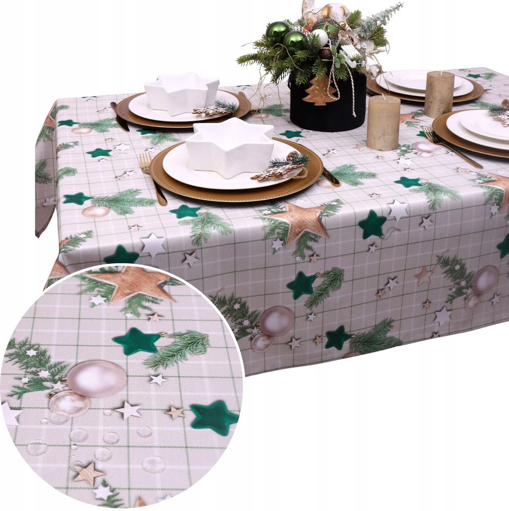 Abrosz Karácsonyi BN25 – Csillagok 290-1 Foltálló 500x140 Karácsony