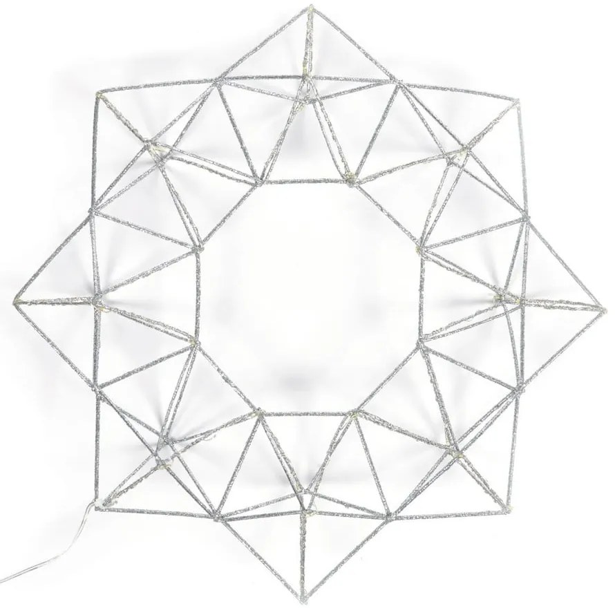 Világosszürke fénydekoráció Mishell – Kave Home