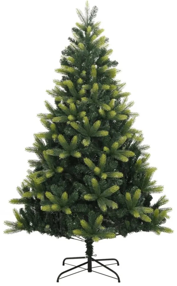 csuklópántos műkarácsonyfa állvánnyal 120 cm