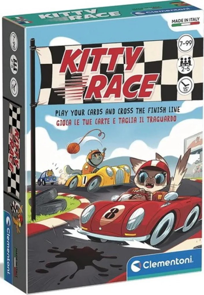 Mini társasjáték Kitty Race Clementoni