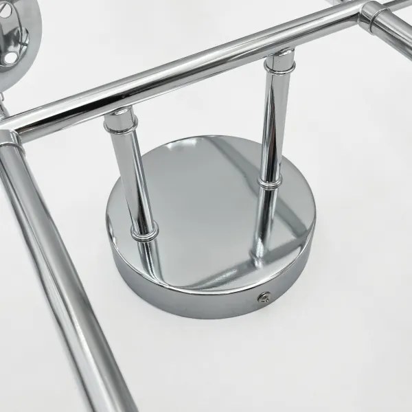 Brilagi - Felületre szerelhető csillár MALONY 6xE14/20W/230V fényes króm