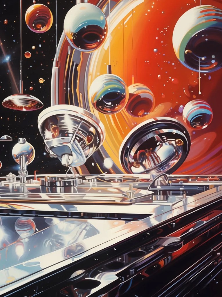 Poszter 75x100cm Gömb zenekar