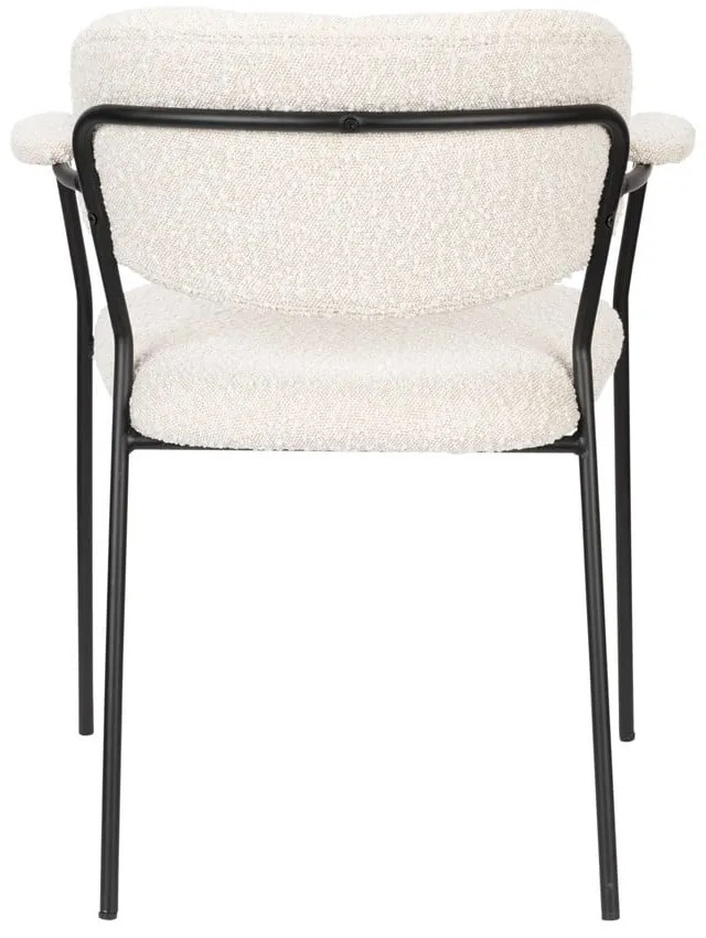 Fehér étkezőszék szett 2 db-os Jolien – White Label