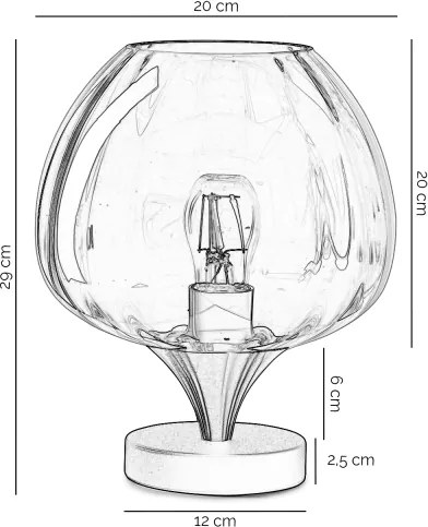 ONLI - Asztali lámpa ELIDE 1xE27/15W/230V fekete/rézszínű