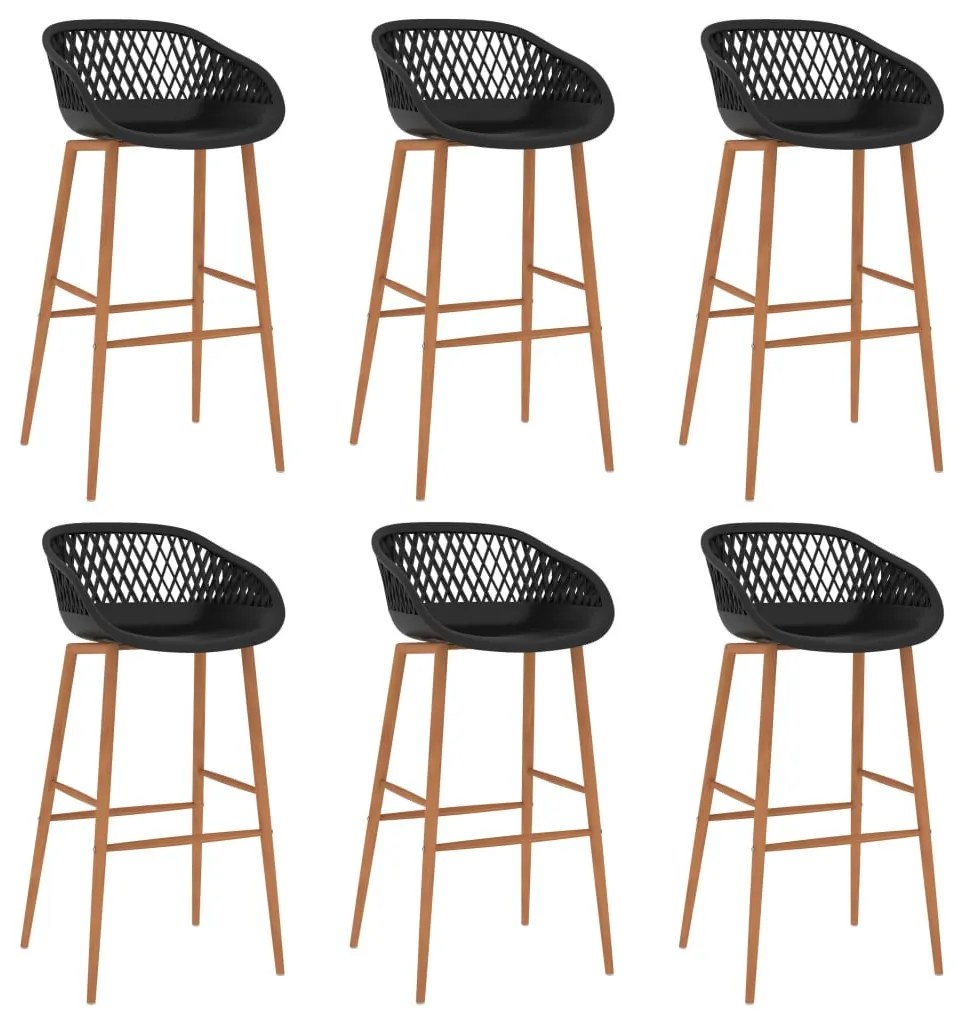 7 részes fehér és fekete bárszett