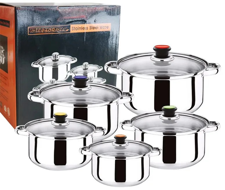 10 részes inox edénykészlet G13