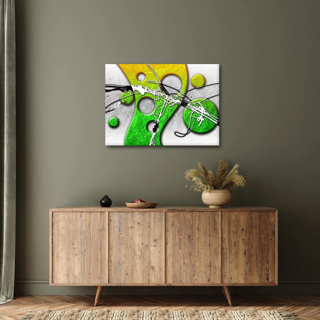 Absztrakt kép (70x50 cm)