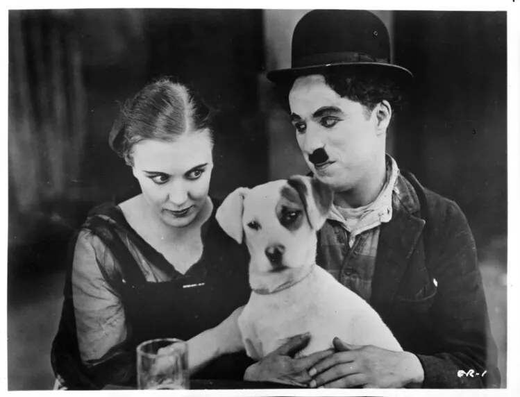 Fotográfia Charles Chaplin In 'A Dog's Life', Archive Photos