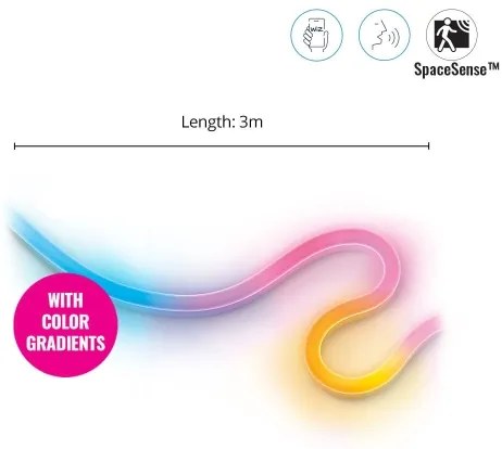 WiZ - LED RGBW Dimmelető szalag 3m LED/24W/230V 2700-5000K Wi-Fi