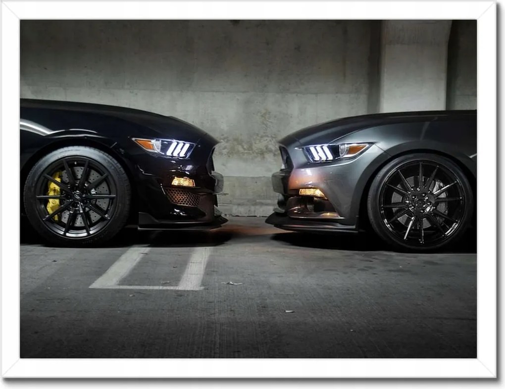 Poszterek keretben 40x30 Ford Mustang made in Usa