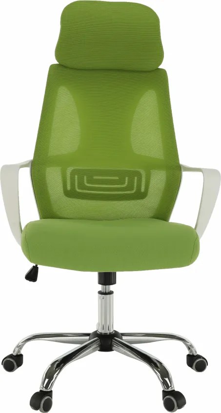 Irodai szék, zöld/fehér, TAXIS