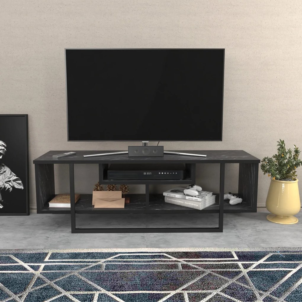 TV szekrény Asal 120 - Black