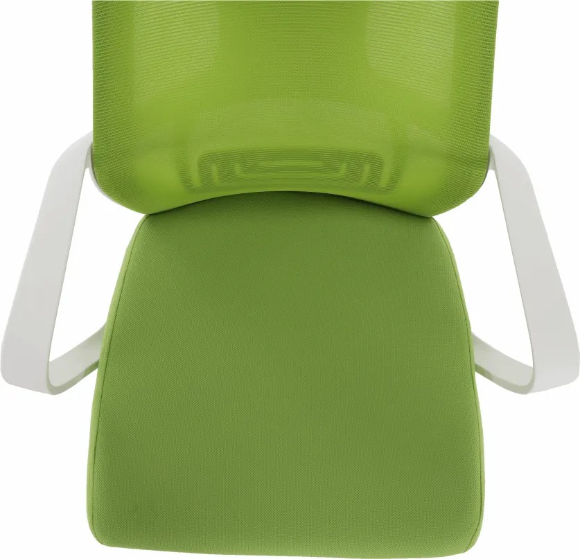 Irodai szék, zöld/fehér, TAXIS