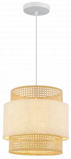 Lámpa Fali lámpatest ABRA, 6168, AC220-240V, 50/60Hz, 1*E27, max.40W, IP20, átmérő 40 cm, krém