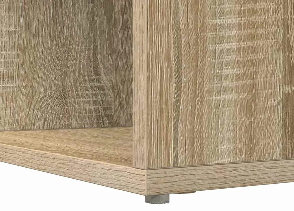 Sarokíróasztal sonoma tölgy 101,5 x 149,5 x 149,5 cm Faanyag