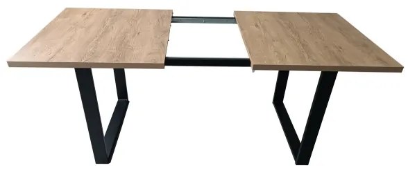 COLIN kihúzható étkezőasztal, tölgy