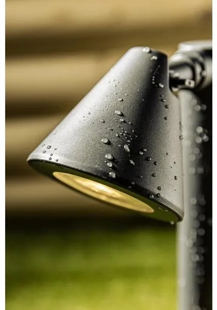 Lámpa Kerti lámpatest LUSTINO-D, GU10, max.20W, IP44, AC220-240V, 50-60Hz,rúd 500 mm,grafit