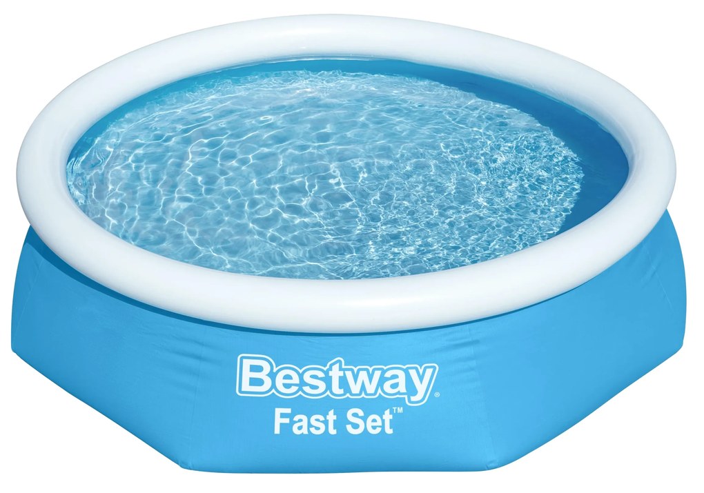 Bestway Rayong D:244cm felfújható karimájú puhafalú medence szett