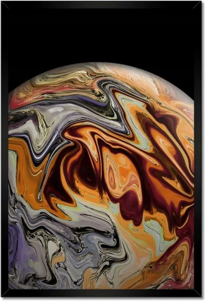 Poszterek keretben 40x60 Pillantás a világra Gömb