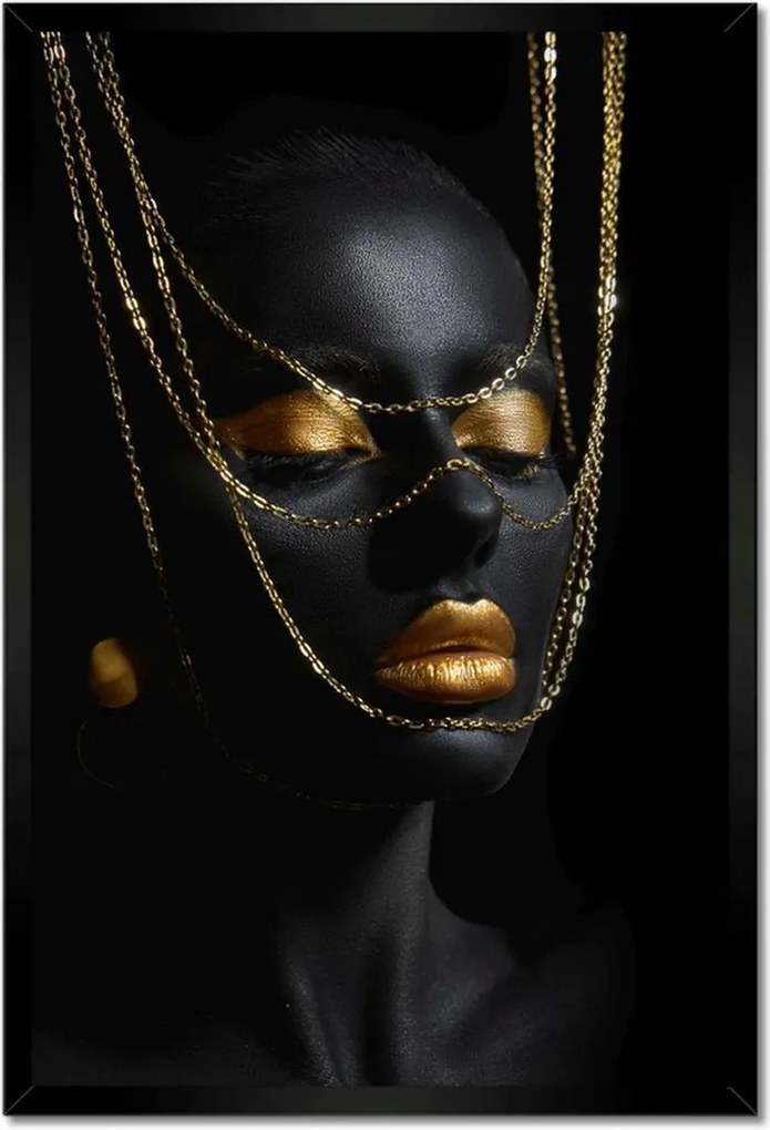 Poszterek keretben 40x60 Arannyal bevont fej