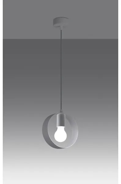 Sollux SL.1137 - Csillár zsinóron TITRAN 1xE27/60W/230V fehér